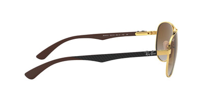 Anteojos De Sol Ray-Ban RB8313 Café/Dorado