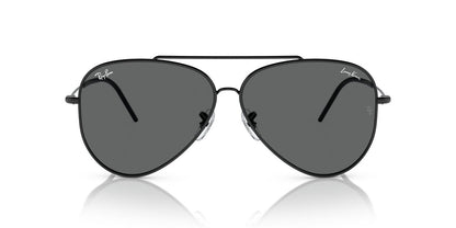 Anteojos De Sol Ray-Ban RBR0101S Aviator Reverse Gris/Negro