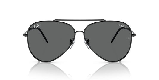 Anteojos De Sol Ray-Ban RBR0101S Aviator Reverse Gris/Negro