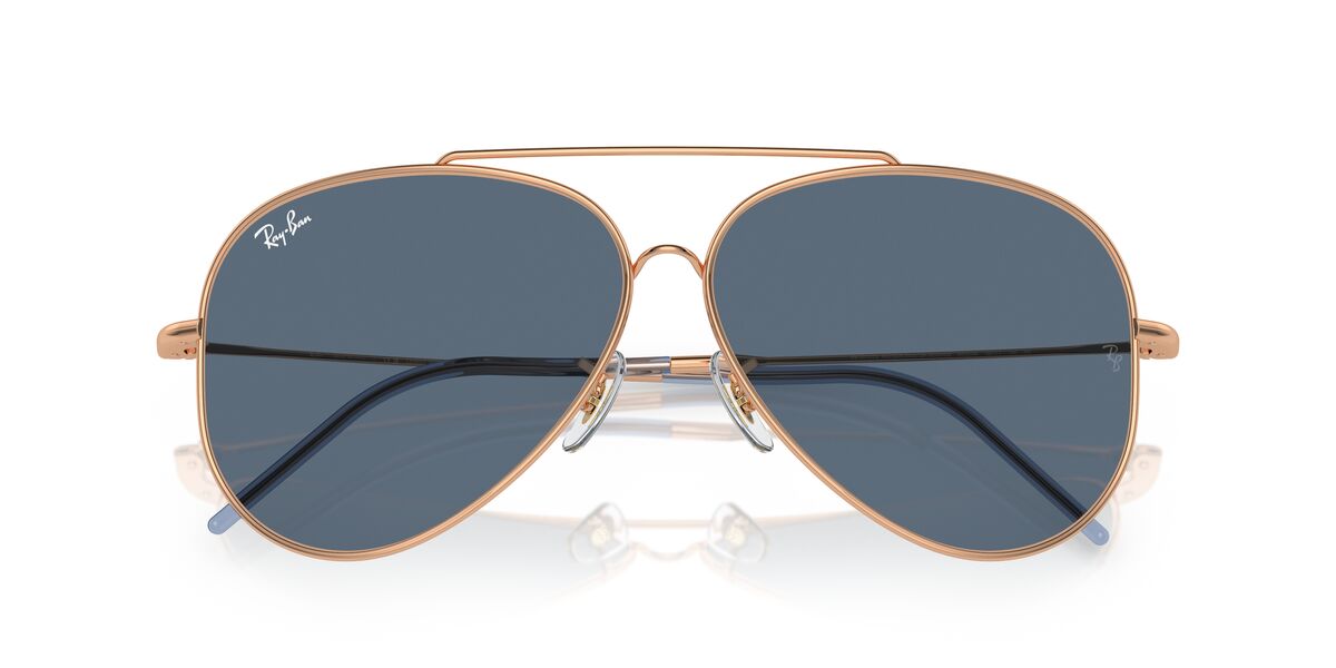 Anteojos De Sol Ray-Ban RBR0101S Aviator Reverse Azul/Rosa