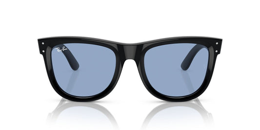 Anteojos De Sol Ray-Ban RBR0502S Wayfarer Reverse Celeste/Negro