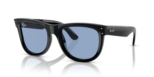 Anteojos De Sol Ray-Ban RBR0502S Wayfarer Reverse Celeste/Negro