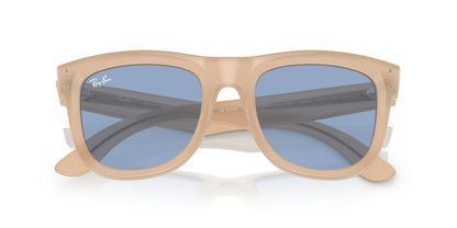 Anteojos De Sol Ray-Ban RBR0502S Wayfarer Reverse Celeste/Beige