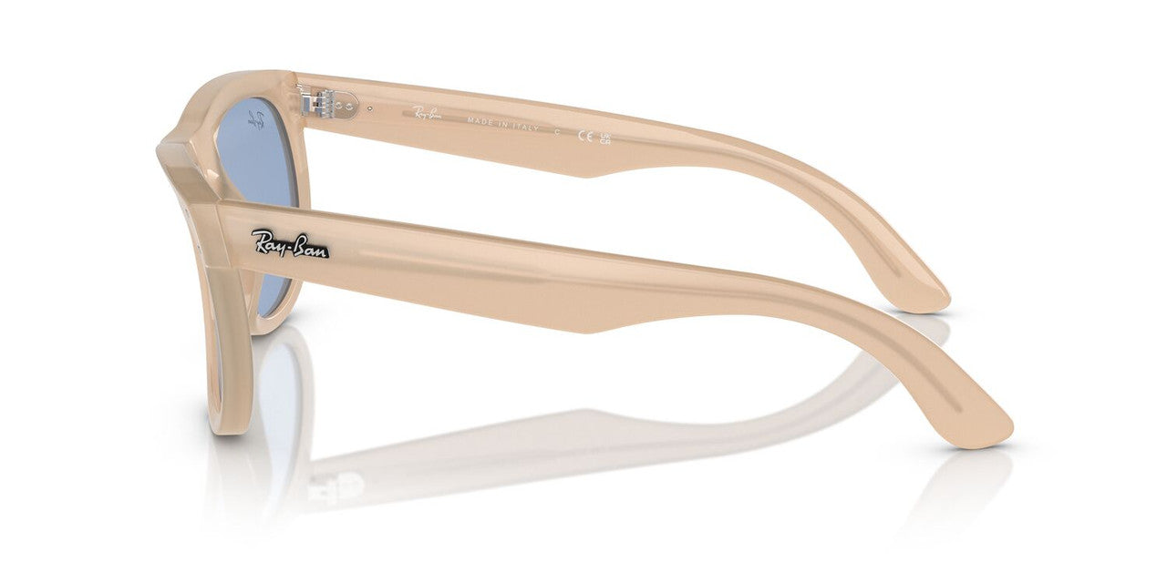 Anteojos De Sol Ray-Ban RBR0502S Wayfarer Reverse Celeste/Beige