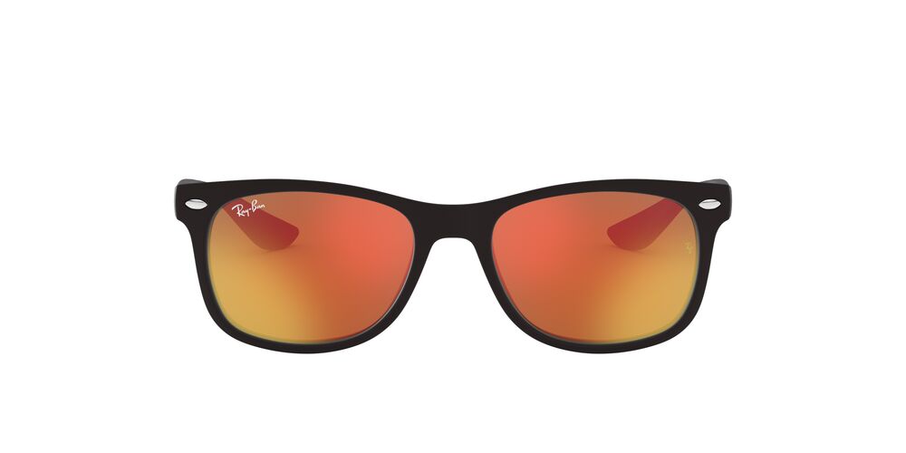 Anteojos De Sol Ray-Ban RJ9052S Junior New Wayfarer Rojo/Negro