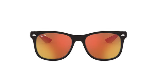 Anteojos De Sol Ray-Ban RJ9052S Junior New Wayfarer Rojo/Negro