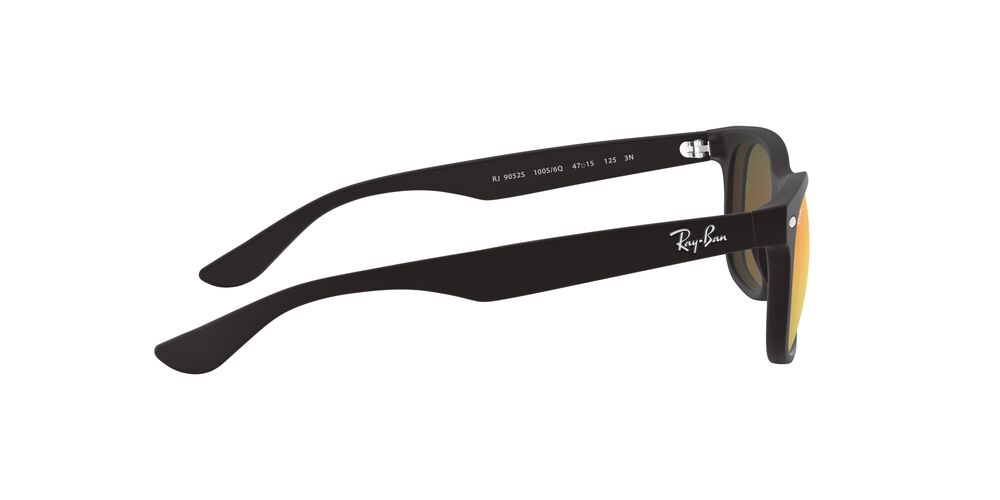 Anteojos De Sol Ray-Ban RJ9052S Junior New Wayfarer Rojo/Negro