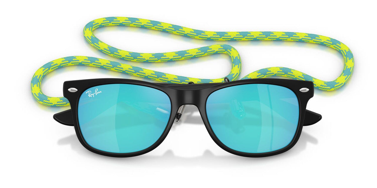 Anteojos De Sol Ray-Ban RJ9052S Junior New Wayfarer Verde/Negro