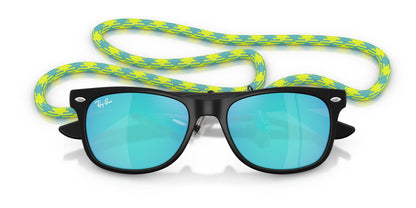 Anteojos De Sol Ray-Ban RJ9052S Junior New Wayfarer Verde/Negro