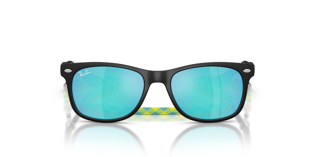 Anteojos De Sol Ray-Ban RJ9052S Junior New Wayfarer Verde/Negro