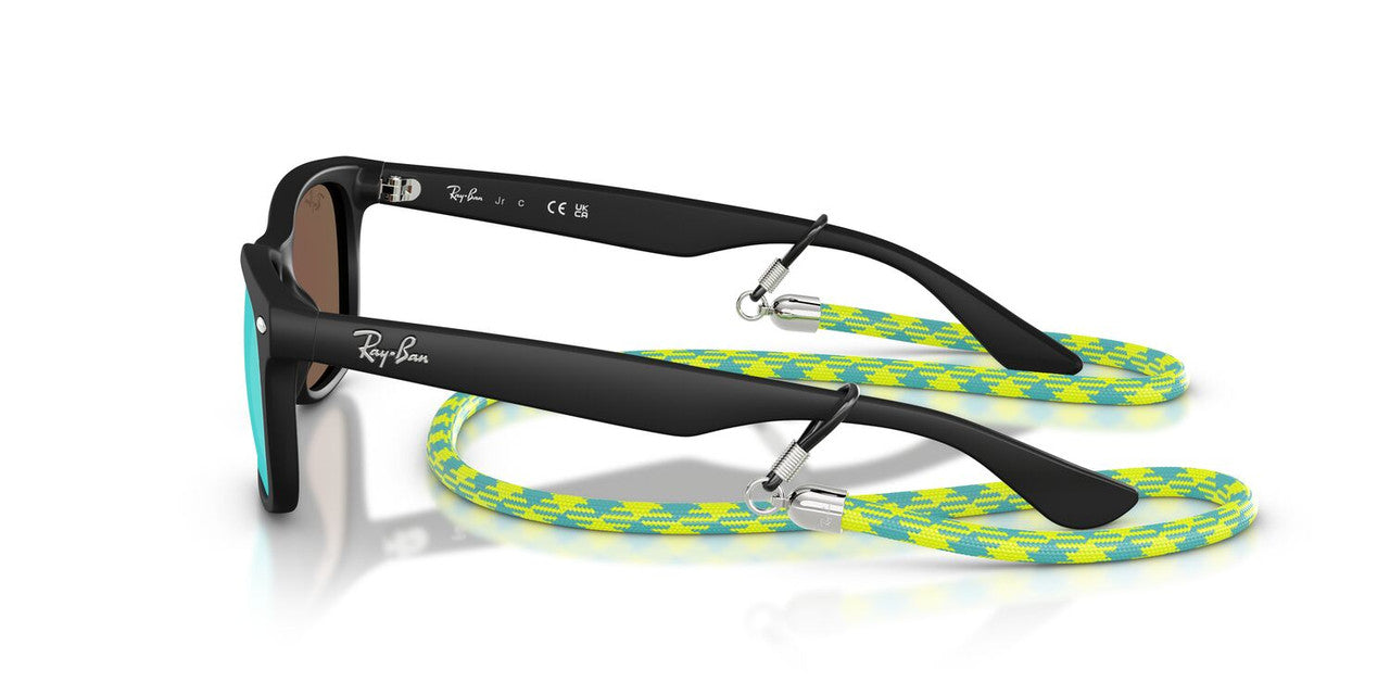Anteojos De Sol Ray-Ban RJ9052S Junior New Wayfarer Verde/Negro