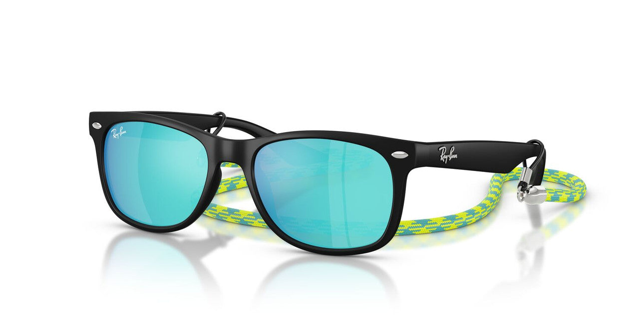 Anteojos De Sol Ray-Ban RJ9052S Junior New Wayfarer Verde/Negro
