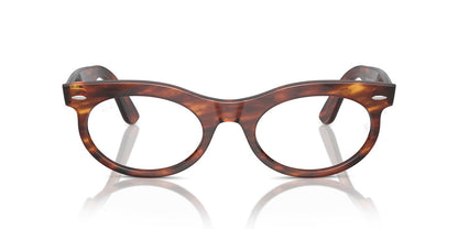 Anteojos Ópticos Ray-Ban RX2242V Wayfarer Oval Havana
