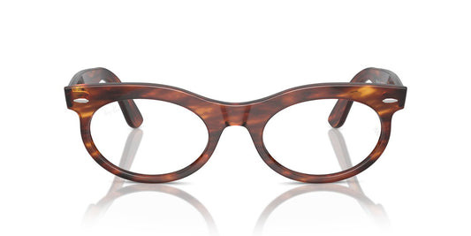 Anteojos Ópticos Ray-Ban RX2242V Wayfarer Oval Havana
