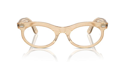 Anteojos Ópticos Ray-Ban RX2242V Wayfarer Oval Café