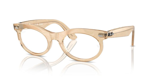 Anteojos Ópticos Ray-Ban RX2242V Wayfarer Oval Café
