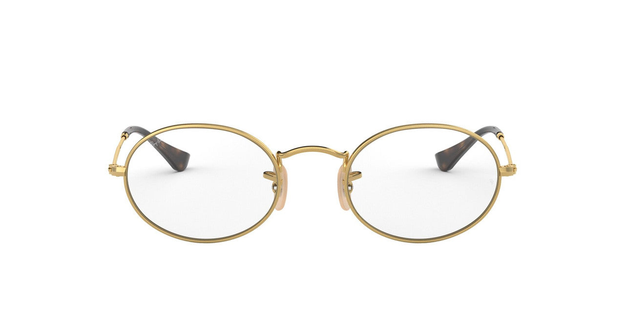 Anteojos Ópticos Ray-Ban RX3547V Oval Dorado