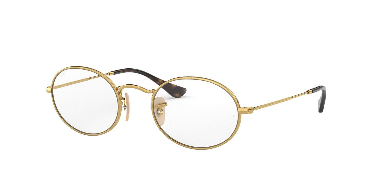 Anteojos Ópticos Ray-Ban RX3547V Oval Dorado