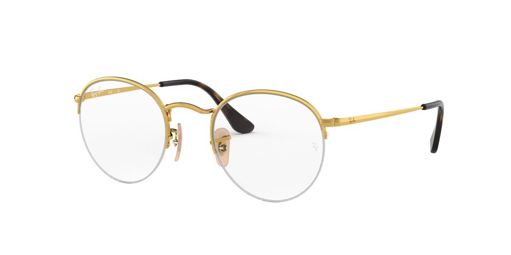Anteojos Ópticos Ray-Ban 0RX3947V Round Gaze Dorado