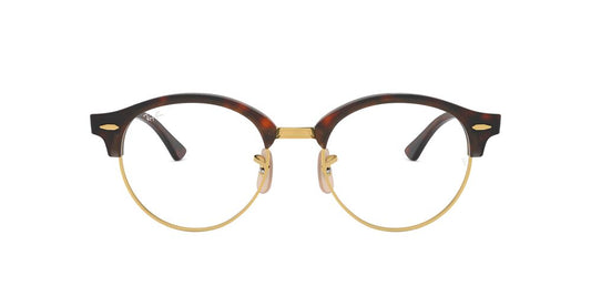 Anteojos Ópticos Ray-Ban RX4246V Clubround Havana