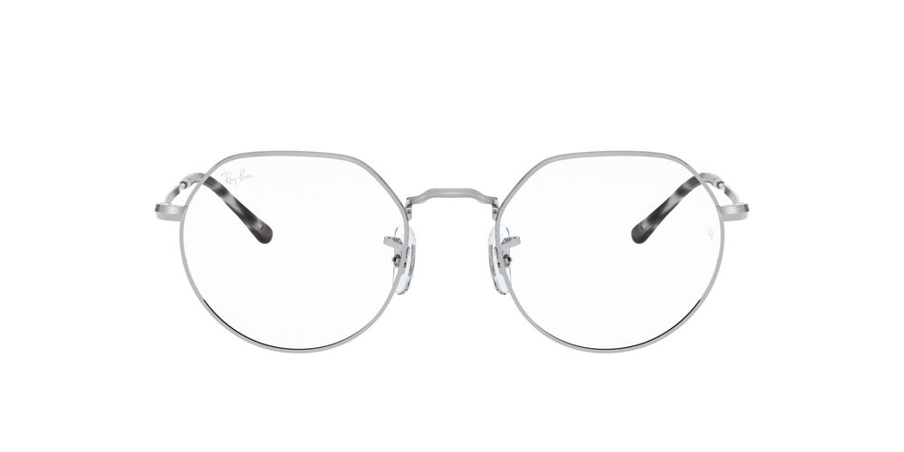 Anteojos Ópticos Ray-Ban RX6465 Jack Plateado
