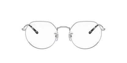 Anteojos Ópticos Ray-Ban RX6465 Jack Plateado