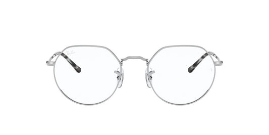 Anteojos Ópticos Ray-Ban RX6465 Jack Plateado
