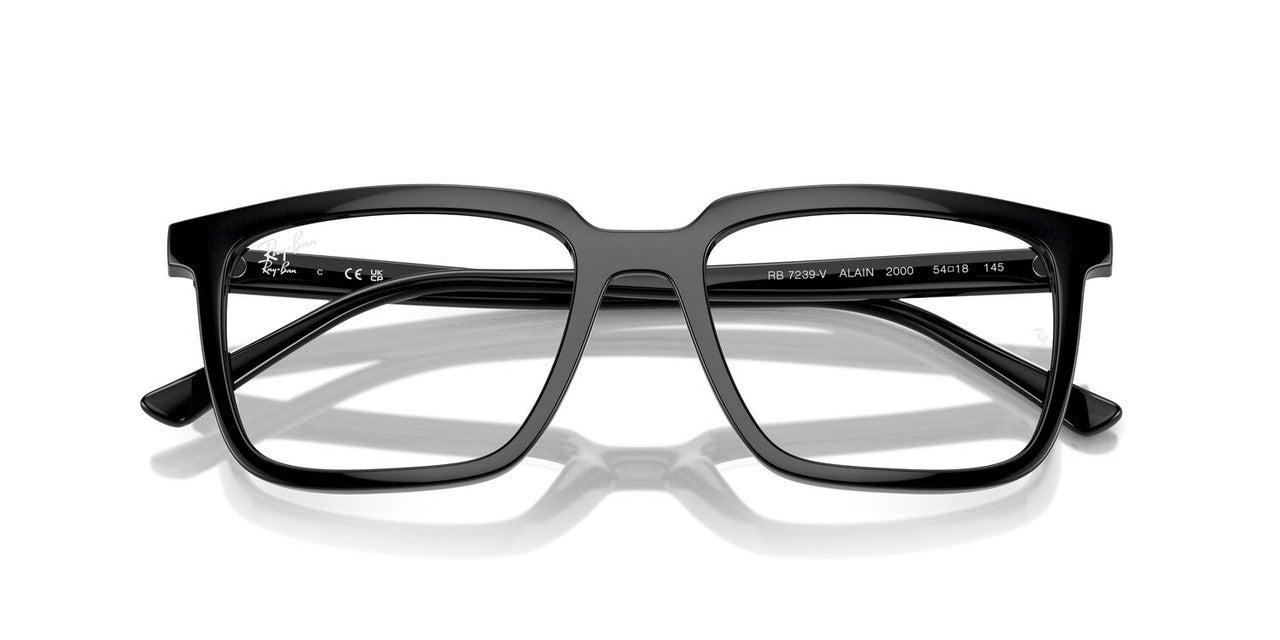 Anteojos Ópticos Ray-Ban RX7239 Alain Negro