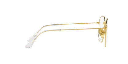 Anteojos Ópticos Ray-Ban RX8148V Hexagonal Dorado