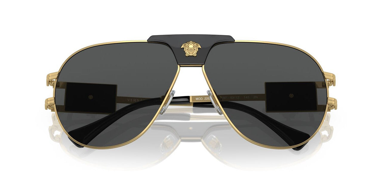 Anteojos De Sol Versace VE2252 Gris/Dorado