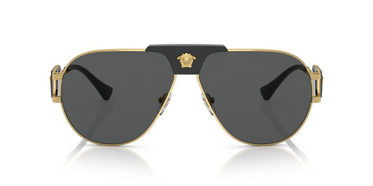 Anteojos De Sol Versace VE2252 Gris/Dorado