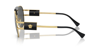 Anteojos De Sol Versace VE2252 Gris/Dorado