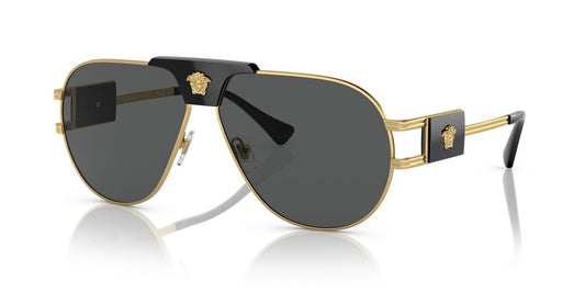 Anteojos De Sol Versace VE2252 Gris/Dorado