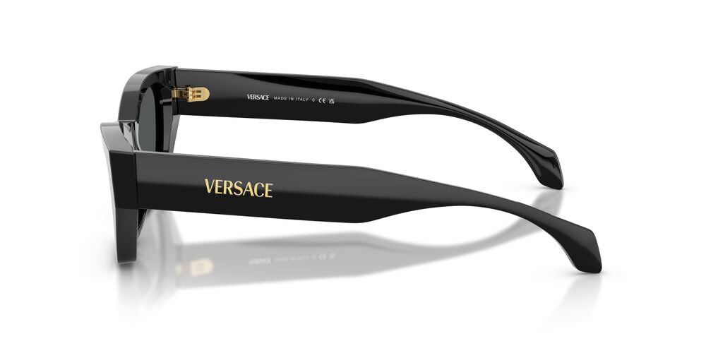 Anteojos De Sol Versace VE4488U Black Dark Grey Gris/Negro