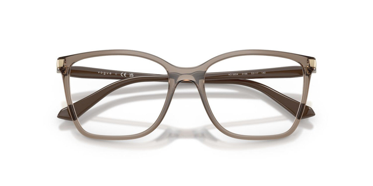 Anteojos Ópticos Vogue VO5654 Transparent Brown Café