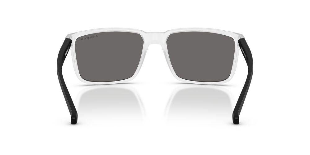 Anteojos De Sol Arnette AN4251 Stripe Matte Crystal Grey Mirror Silver 80 Polar Gris/Transparente
