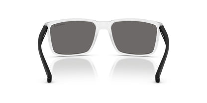 Anteojos De Sol Arnette AN4251 Stripe Matte Crystal Grey Mirror Silver 80 Polar Gris/Transparente