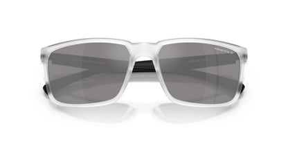 Anteojos De Sol Arnette AN4251 Stripe Matte Crystal Grey Mirror Silver 80 Polar Gris/Transparente