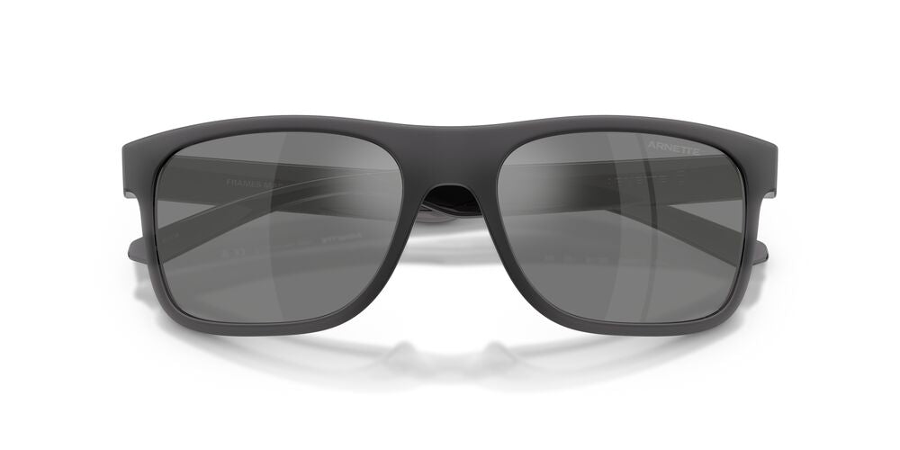 Anteojos De Sol Arnette AN4341 Khim Transp Grey Matte/Shiny Grey Mirror Silver Gris/Gris