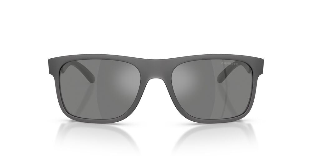 Anteojos De Sol Arnette AN4341 Khim Transp Grey Matte/Shiny Grey Mirror Silver Gris/Gris