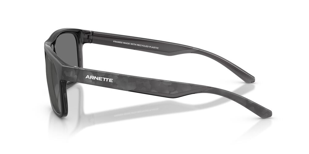 Anteojos De Sol Arnette AN4341 Khim Transp Grey Matte/Shiny Grey Mirror Silver Gris/Gris