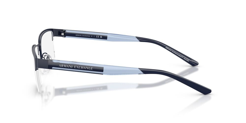Anteojos Ópticos Armani Exchange 0AX1075 Matte Blue Azul