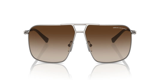 Anteojos De Sol Armani Exchange AX2050S Café/Gris