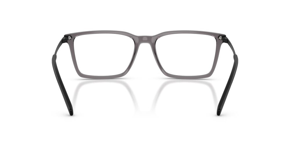 Anteojos Ópticos Armani Exchange 0AX3077 Shiny Transparent Grey Gris