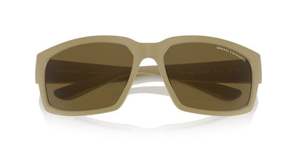 Anteojos De Sol Armani Exchange AX4142SU Café/Beige