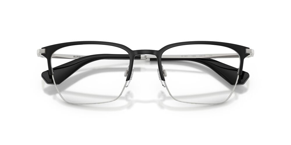 Anteojos Ópticos Burberry 0BE1401 Black/Silver Negro