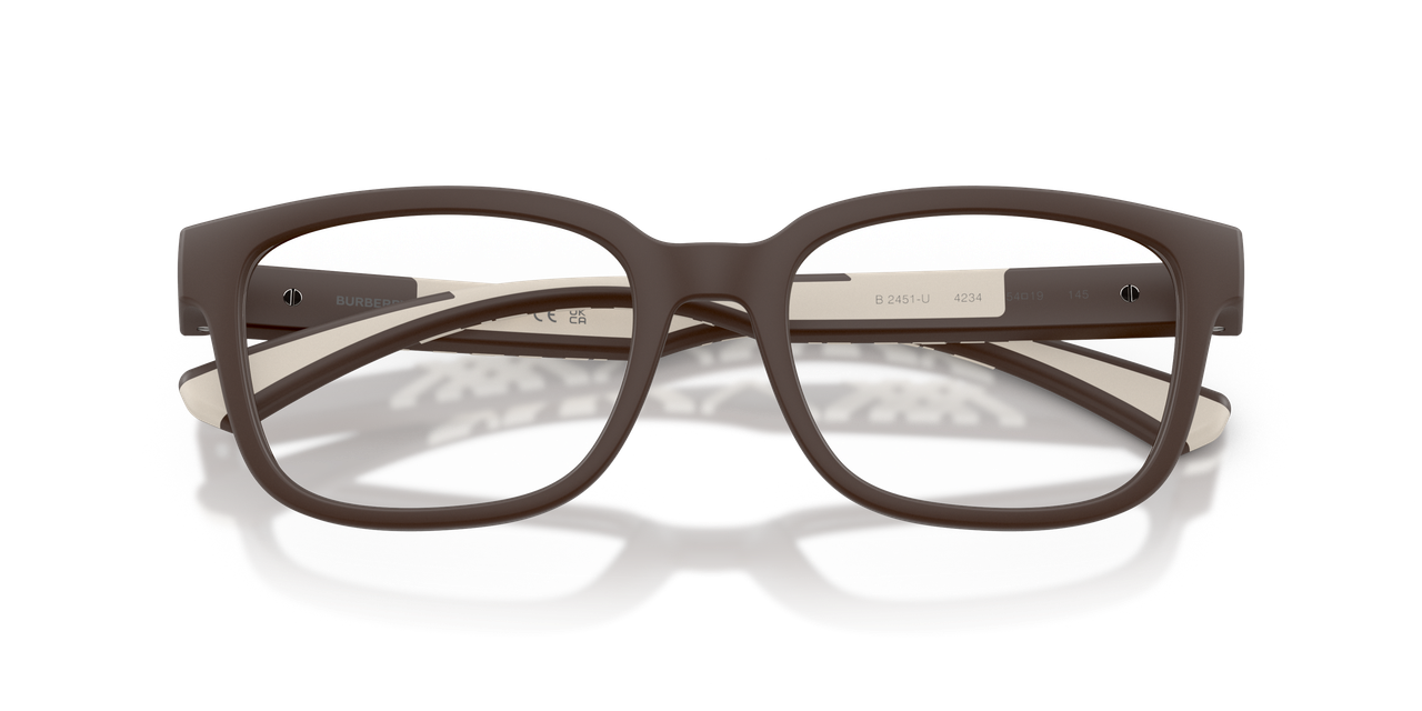 Anteojos Ópticos Burberry 0BE2451U Matte Brown