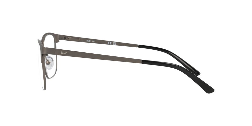 Anteojos Ópticos Dbyd 0DB1011 Dbom0001 Matt Gun Plateado