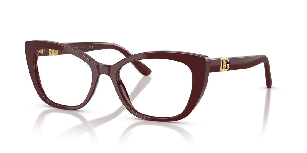 Anteojos Ópticos Dolce & Gabbana DG3398 Burdeo