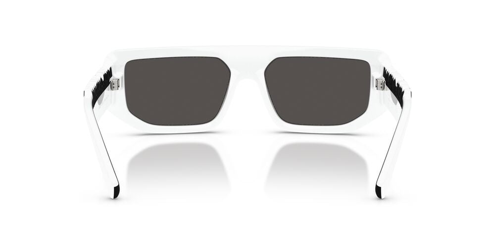 Anteojos De Sol Dolce DG6203 White Dark Grey Gris/Blanco